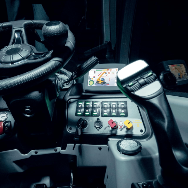 Le joystick du chariot télescopique Pegasus 50.25 DIECI Le joystick du chariot télescopique Pegasus 50.25 DIECI