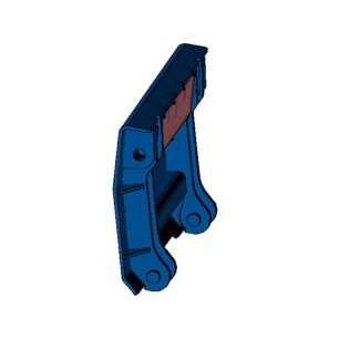 Le dessin de l'attache chargeur d'ARDEN EQUIPMENT de profil