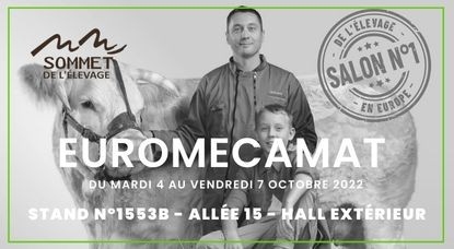 EUROMECAMAT sera présent pour la 31ème édition du Sommet de l’Élevage !